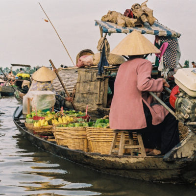 Floating market - Mekong Delta 1996